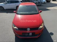 Usado VW Polo Highline 80 CV (58 kW) 2009 Rojo Utilitario