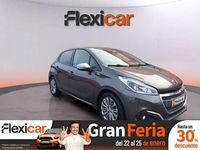 Usado Peugeot 208 Style 82 CV (60 kW) 2017 Gris Utilitario