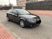 Usado Audi A3 Sport 140 CV (102 kW) 2007 Negro Utilitario
