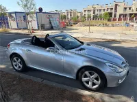Usado Mercedes SLK200 163 CV (119 kW) 2004 Gris / plata Descapotable
