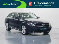 Usado Mercedes C220 194 CV (142 kW) 2019 Azul Familiar