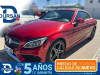 Käytetty Mercedes C300 247 HP (181 kW) 2017 Punainen Avoauto