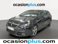 Usado Peugeot 308 SW GT-line 131 CV (96 kW) 2020 Negro Familiar