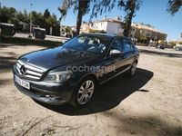Usado Mercedes C200 Avantgarde 163 CV (119 kW) 2008 Gris / plata Berlina