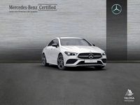 Usado Mercedes CLA220 AMG line 190 CV (139 kW) 2021 Blanco Berlina