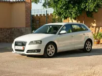 Usado Audi A3 Sportback Ambition 105 CV (77 kW) 2012 Blanco Utilitario