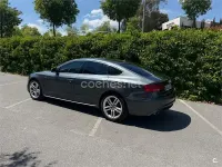Usado Audi A5 Sportback S-Line 177 CV (130 kW) 2014 Gris / plata Utilitario