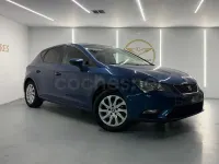 Usado Seat Leon Reference 105 CV (77 kW) 2015 Azul Berlina