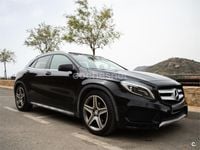 Usado Mercedes GLA200 AMG line 136 CV (100 kW) 2014 Negro SUV