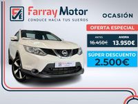 Usado Nissan Qashqai N-Connecta 116 CV (85 kW) 2017 Blanco SUV