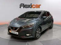 Usado Nissan Micra N-Connecta 90 CV (66 kW) 2017 Gris Utilitario