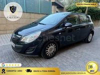 Usado Opel Corsa Expression 75 CV (55 kW) 2012 Negro Utilitario