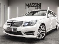 Usado Mercedes C250 Avantgarde 204 CV (150 kW) 2013 Blanco Familiar
