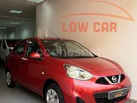 Usado Nissan Micra Tekna 80 CV (58 kW) 2016 Granate Berlina