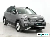 Usado VW T-Cross Advance 110 CV (80 kW) 2021 Gris SUV