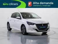 Usado Peugeot 208 Allure 100 CV (73 kW) 2021 Blanco Utilitario