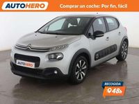 Usado Citroën C3 Feel 82 CV (60 kW) 2018 Plateado Utilitario