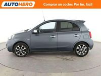 Usado Nissan Micra Acenta 80 CV (58 kW) 2017 Gris Utilitario