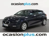 Usado Seat Leon Style 110 CV (80 kW) 2021 Azul Utilitario
