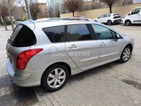 Usado Peugeot 308 SW Sport 120 CV (88 kW) 2009 Gris / plata Familiar