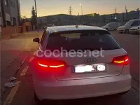 Usado Audi A3 Ambition 105 CV (77 kW) 2014 Blanco Berlina