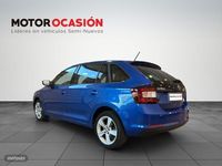 Usado Skoda Rapid Ambition 93 CV (68 kW) 2017 Azul Familiar