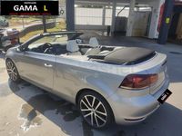 Usado VW Golf Cabriolet 140 CV (102 kW) 2013 Gris / plata Descapotable