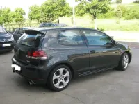 Usado VW Golf VI GTI 210 CV (154 kW) 2011 Negro Utilitario