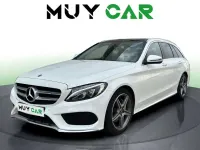 Usado Mercedes C220 170 CV (125 kW) 2018 Blanco Familiar