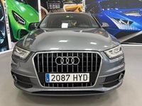 Usado Audi Q3 S-Line 140 CV (102 kW) 2014 Gris / plata SUV