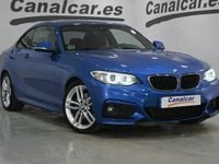 Usado BMW 220 190 CV (139 kW) 2015 Azul Coupe