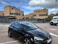 Usado VW Golf VII GTI 210 CV (154 kW) 2012 Negro Berlina