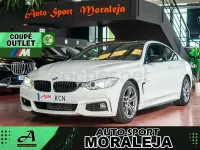 Usado BMW 420 Shadowline 190 CV (139 kW) 2017 Blanco Coupe