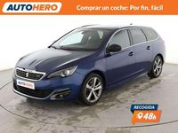 Usado Peugeot 308 GT-line 150 CV (110 kW) 2016 Azul Utilitario