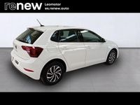 Usado VW Polo Life 95 CV (69 kW) 2022 Blanco Berlina