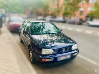 Usado VW Golf III 90 CV (66 kW) 1996 Azul Berlina