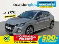 Usado Peugeot 208 Active 100 CV (73 kW) 2024 Gris Utilitario