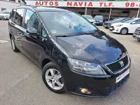 Usado Seat Alhambra Ecomotive 140 CV (102 kW) 2011 Negro Monovolumen