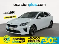 Usado Kia Ceed 136 CV (100 kW) 2019 Blanco Utilitario