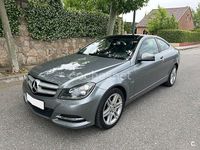 Usado Mercedes C220 170 CV (125 kW) 2011 Gris / plata Coupe
