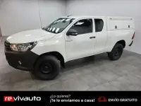 Usado Toyota HiLux 150 CV (110 kW) 2017 Blanco Pickup/Camioneta