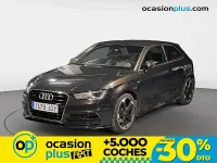 Usado Audi A3 S-Line 184 CV (135 kW) 2015 Marrón Utilitario
