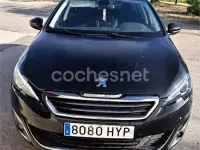 Usado Peugeot 308 Allure 120 CV (88 kW) 2014 Negro Berlina