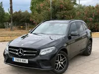Usado Mercedes GLC250 204 CV (150 kW) 2017 Negro SUV