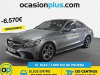 Usado Mercedes C200 AMG 184 CV (135 kW) 2021 Gris Berlina