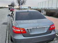 Usado Mercedes E200 Avantgarde Edition 136 CV (100 kW) 2012 Gris / plata Berlina