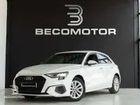 Usado Audi A3 Sportback 110 CV (80 kW) 2021 Blanco Utilitario
