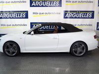 Usado Audi A5 S-Line 240 CV (176 kW) 2009 Blanco Descapotable