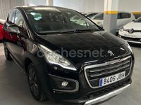 Usado Peugeot 3008 Style 120 CV (88 kW) 2014 Negro Berlina