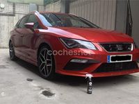 Usado Seat Leon ST FR 150 CV (110 kW) 2018 Rojo Familiar